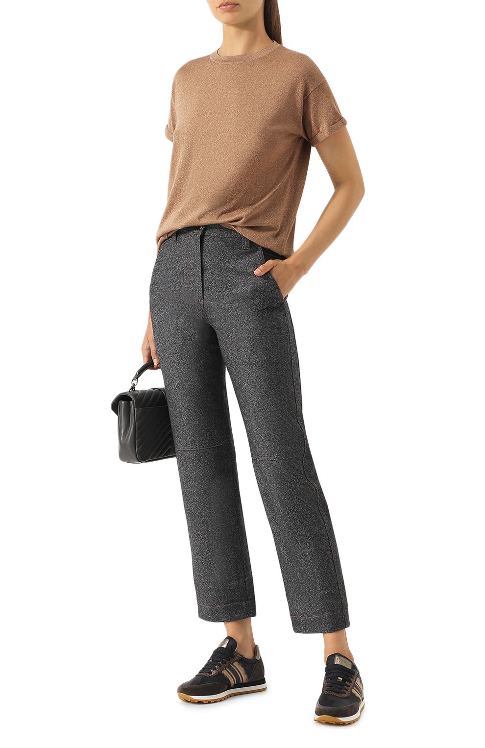 Пуловер из кашемира и шелка BRUNELLO CUCINELLI, арт. M41810000, фото 2