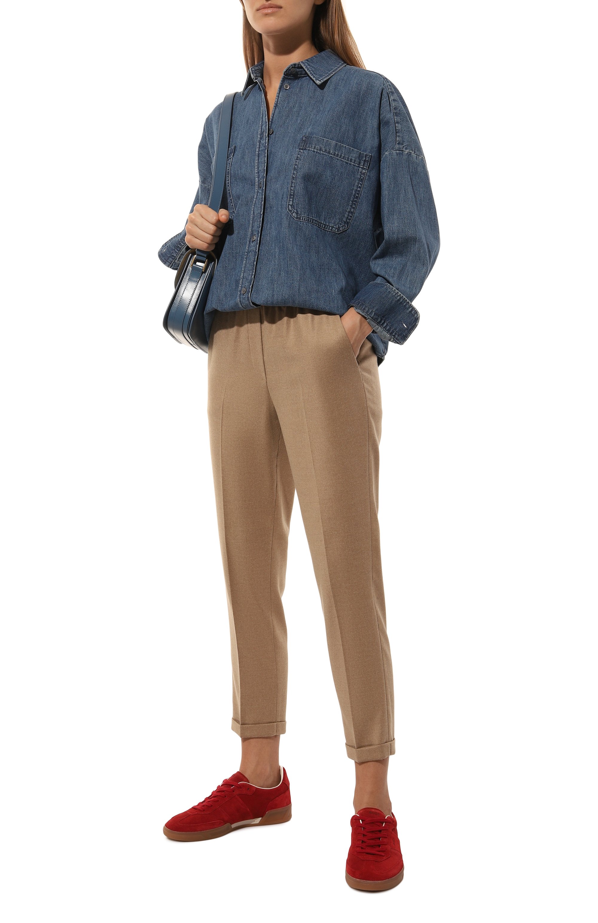 Брюки из вискозы шерсти ANTONELLI FIRENZE, арт. B8557M/869C, фото 2