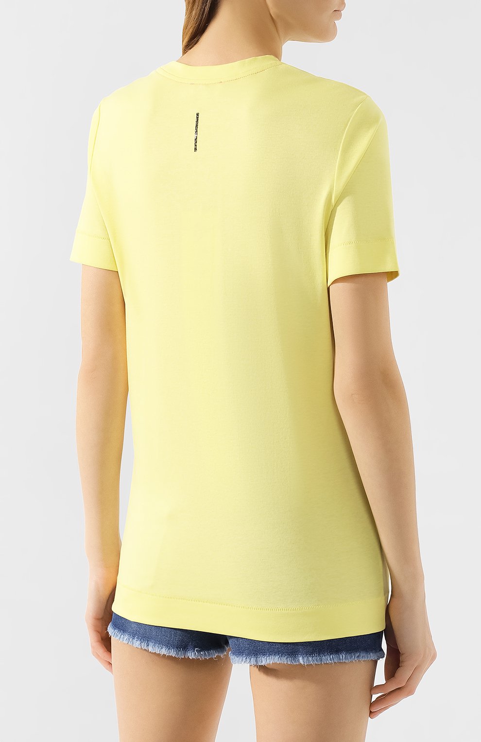 Хлопковая футболка с круглым вырезом ESCADA SPORT, арт. 5026834, фото 4