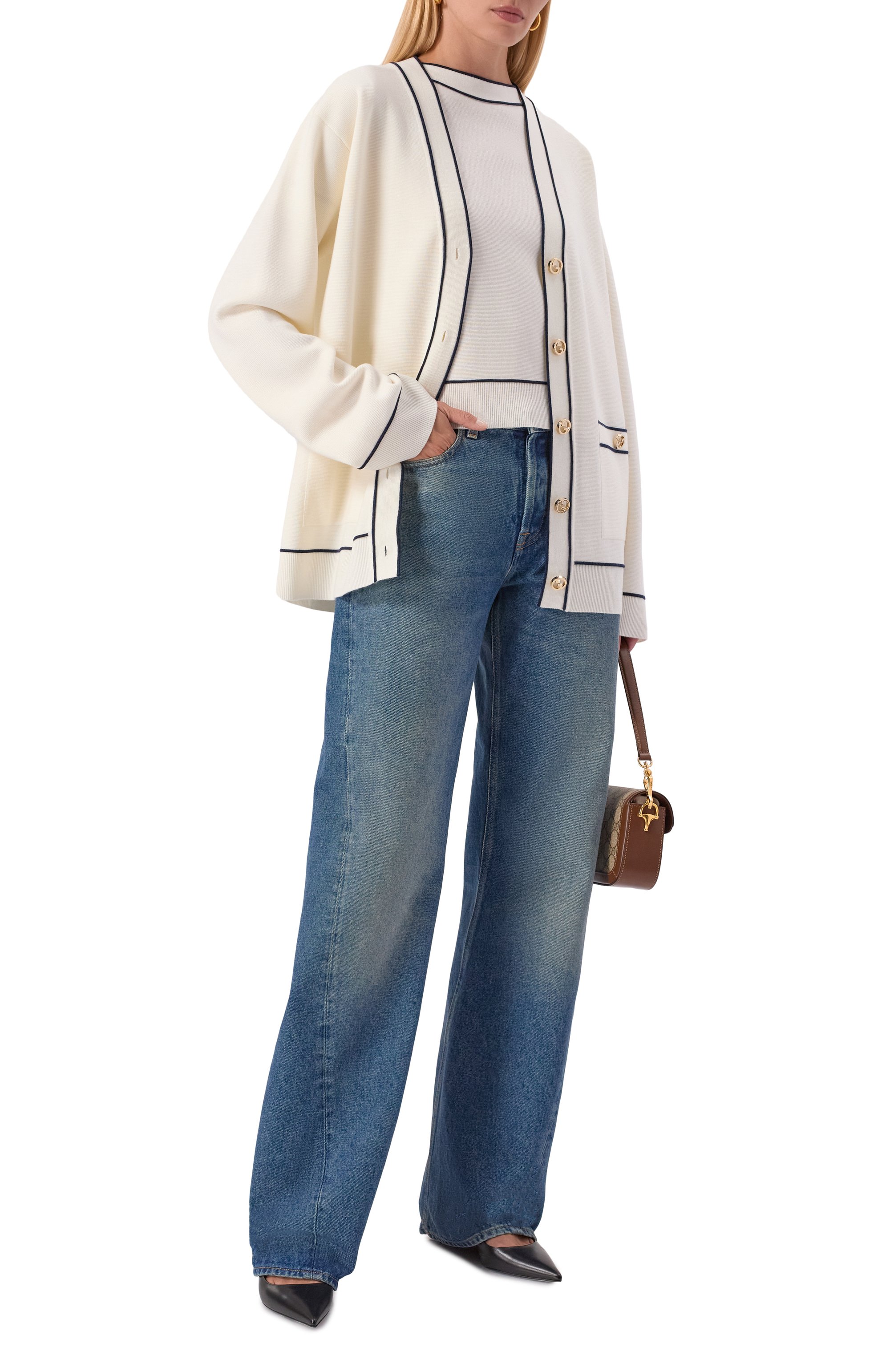 Кожаные туфли signoria 45 GUCCI, арт. 782832/DMBT0, фото 3