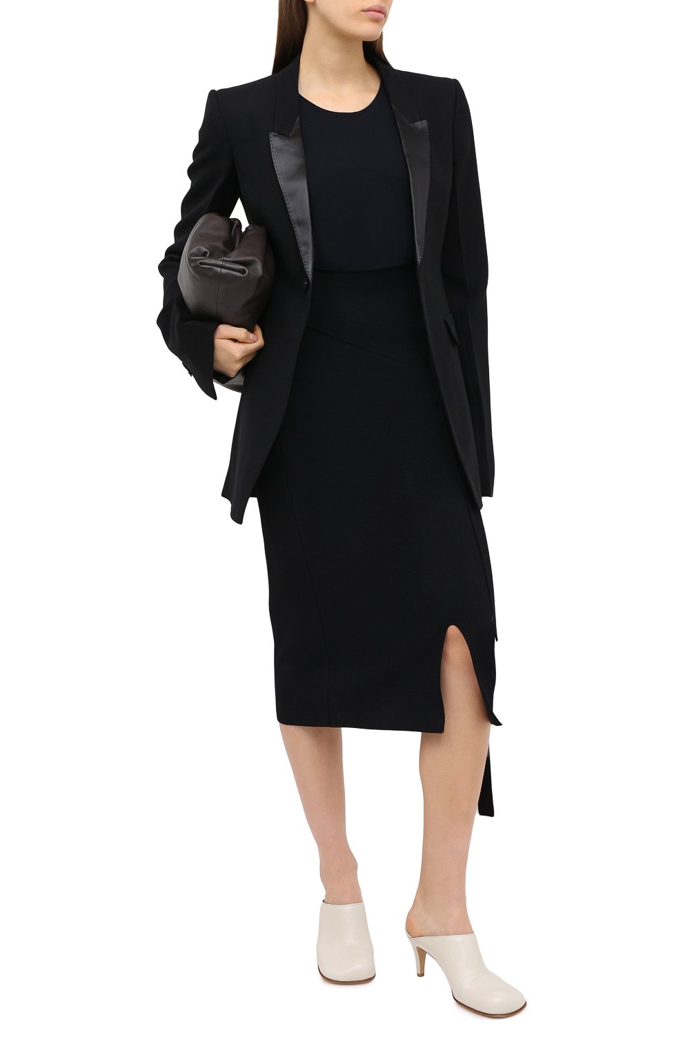 Топ JIL SANDER черного цвета по цене 26350 руб., арт. JSCR705036-WR477108, фото 2 Топ JIL SANDER, арт. JSCR705036-WR477108, фото 2