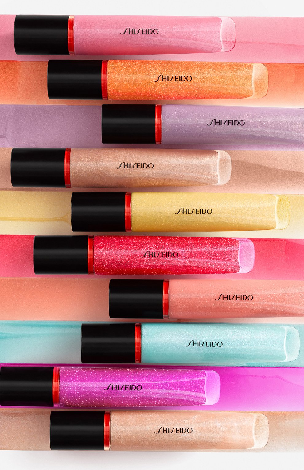 Ультрасияющий блеск для губ shimmer gel, 05 sango peach (9ml) SHISEIDO, арт. 16407SH, фото 4