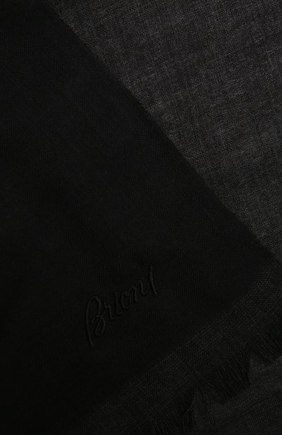 Шарф из кашемира и шелка BRIONI черного цвета по цене 88700 руб., арт. 03TB00/P1314, фото 3 Шарф из кашемира и шелка BRIONI, арт. 03TB00/P1314, фото 3