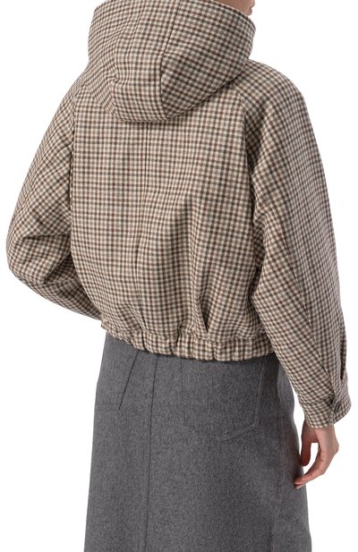 Шерстяной бомбер BRUNELLO CUCINELLI, арт. MG5237690P, фото 4