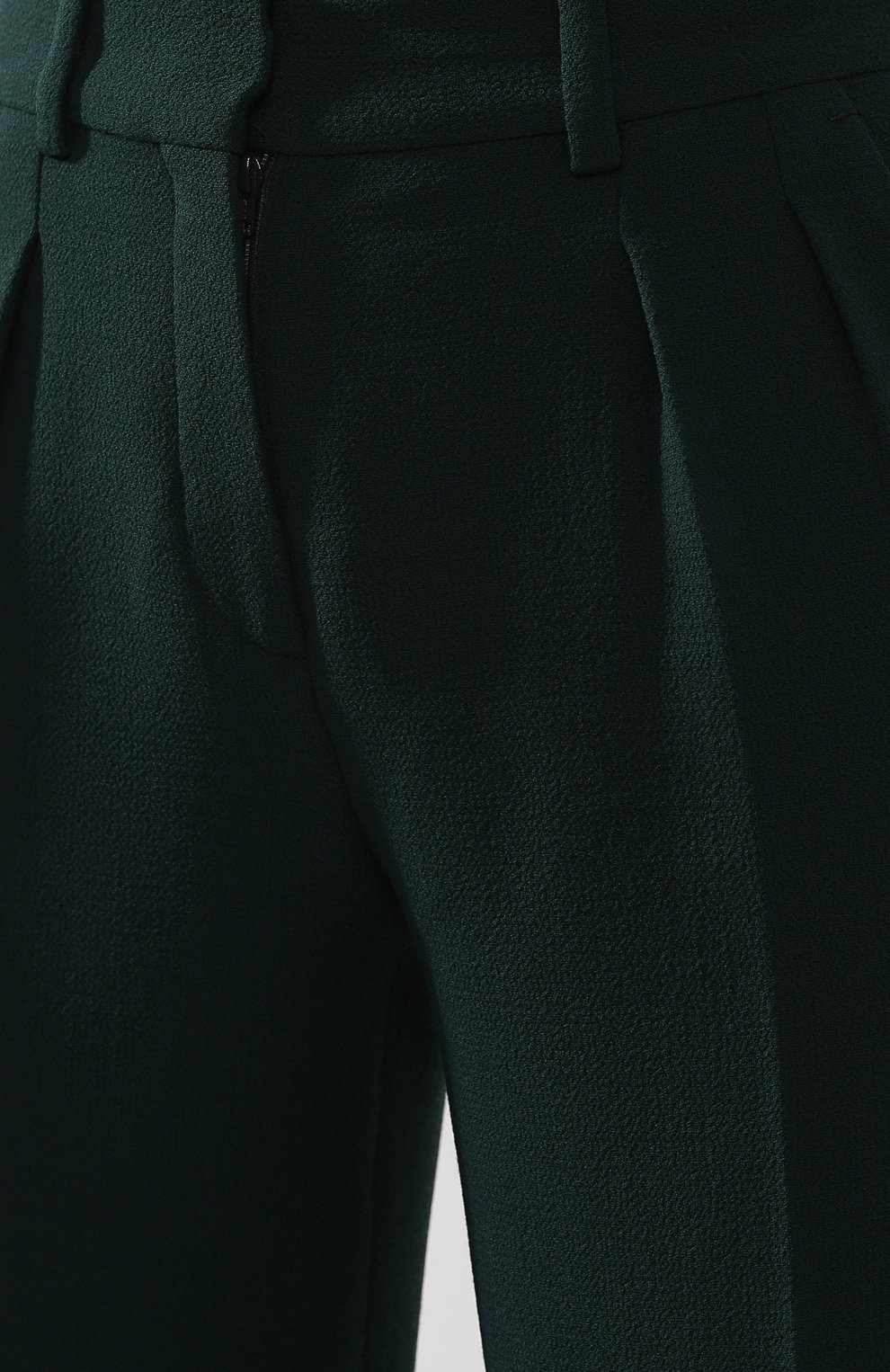 Однотонные шерстяные брюки с отворотами KITON, арт. D46102K05P54, фото 5