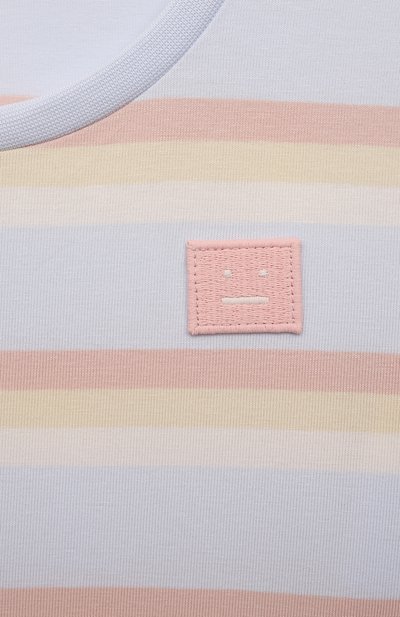 Хлопковая футболка ACNE STUDIOS, арт. DL0020, фото 3