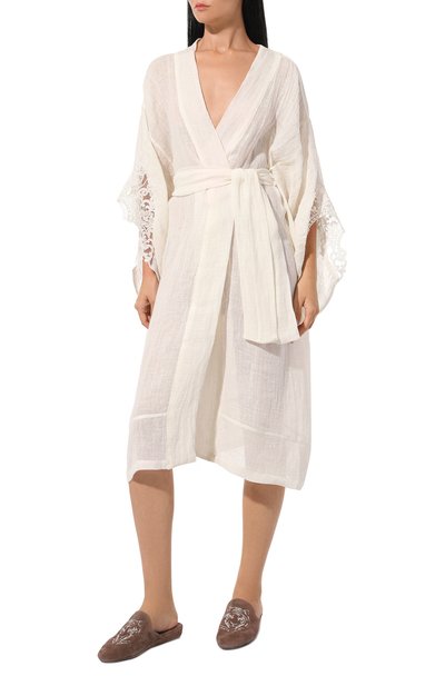 Халат из о льна и вискозы MAURIZIO, арт. MZS3/W07120275, фото 2