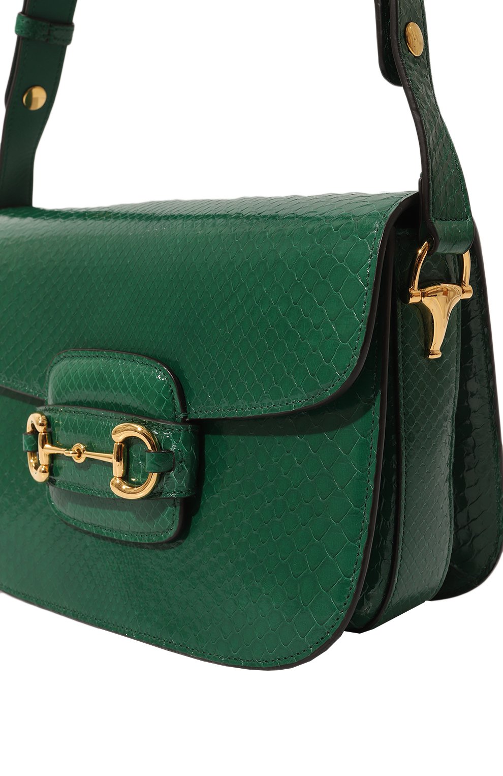 Сумка 1955 horsebit small из кожи питона GUCCI, арт. 602204 LJM0G, фото 3
