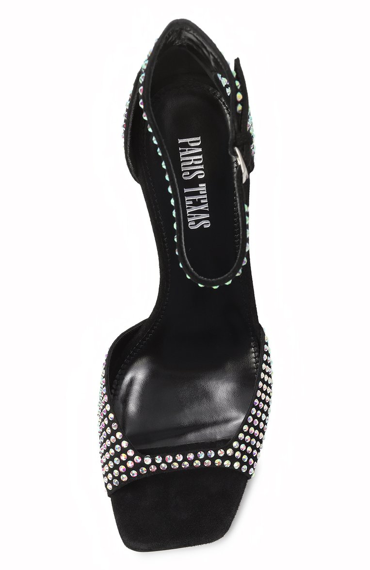 Замшевые босоножки holly grace 100 PARIS TEXAS, арт. PX1199/XSACH, фото 4