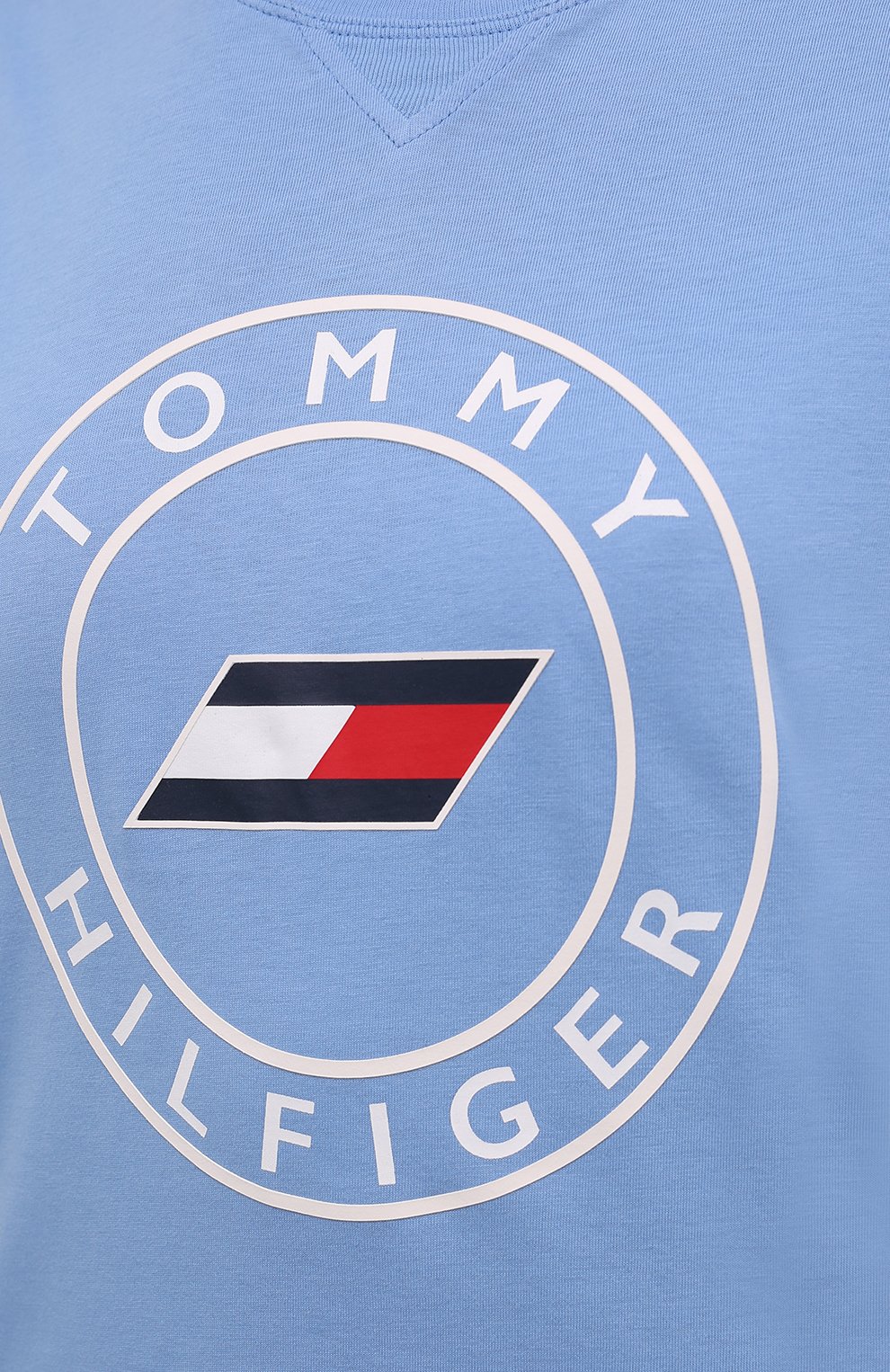 Хлопковая футболка TOMMY HILFIGER, арт. S10S101046, фото 5
