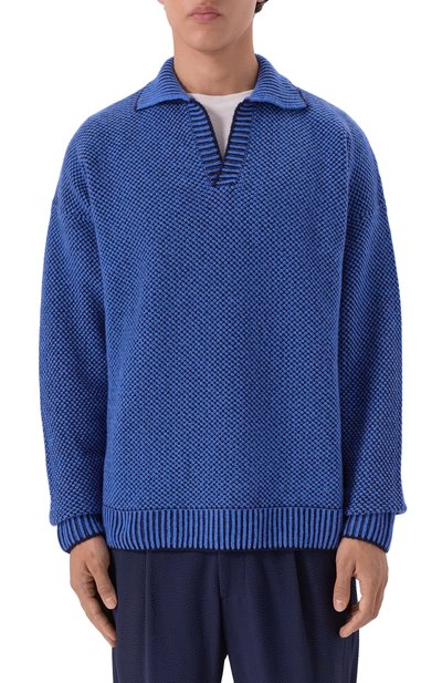 Шерстяное поло KITON, а�рт. UMM065504, фото 3