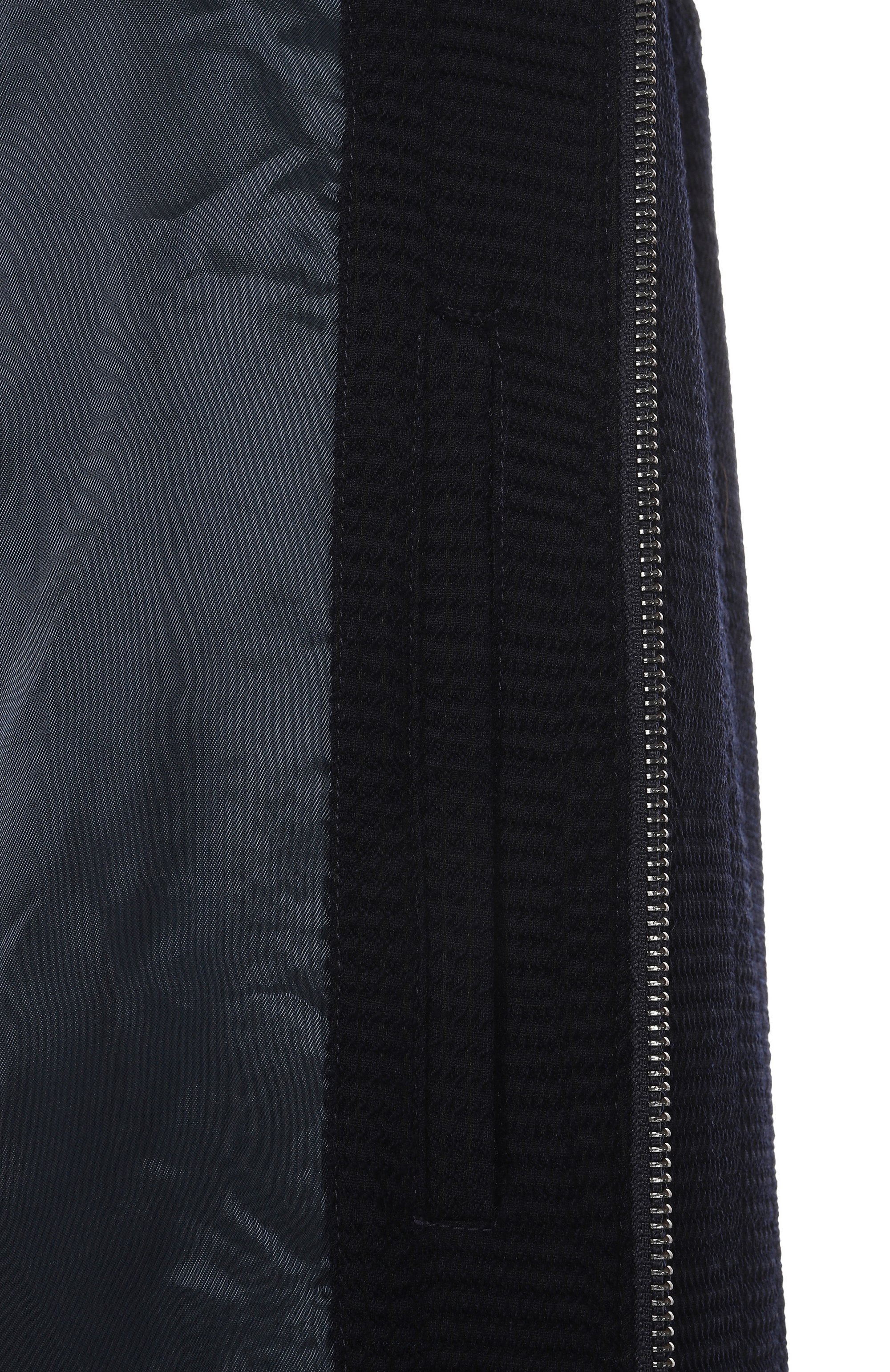 Шерстяной бомбер EMPORIO ARMANI темно-синего цвета по цене 91950 руб., арт. EM001265/AF14072, фото 7 Шерстяной бомбер EMPORIO ARMANI, арт. EM001265/AF14072, фото 7