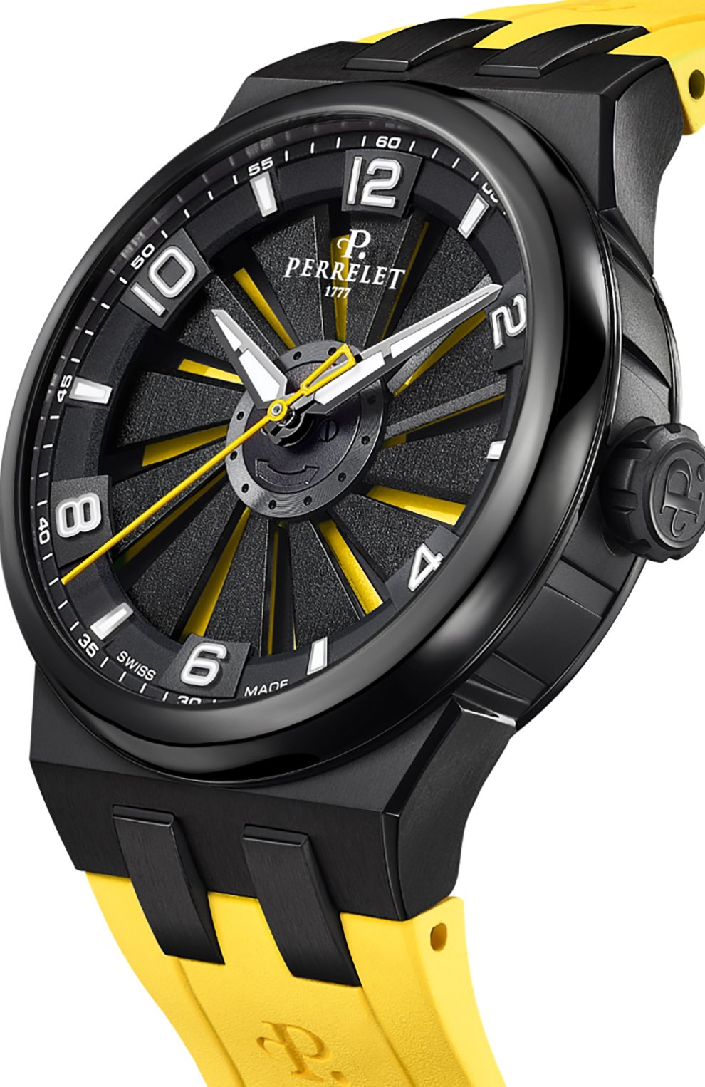 Часы turbine titanium yellow PERRELET, арт. A4067/1, фото 3