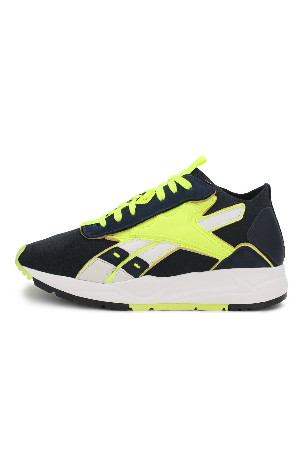 Текстильные кроссовки bolton reebok x victoria beckham REEBOK темно-синего цвета по цене 19450 руб., арт. FU7555, фото 3 Текстильные кроссовки bolton reebok x victoria beckham REEBOK, арт. FU7555, фото 3