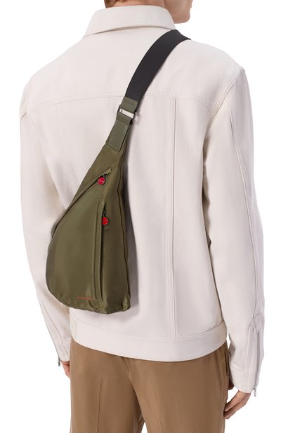 Рюкзак KITON хаки цвета по цене 145500 руб., арт. UBA0054N01270, фото 2 Рюкзак KITON, арт. UBA0054N01270, фото 2