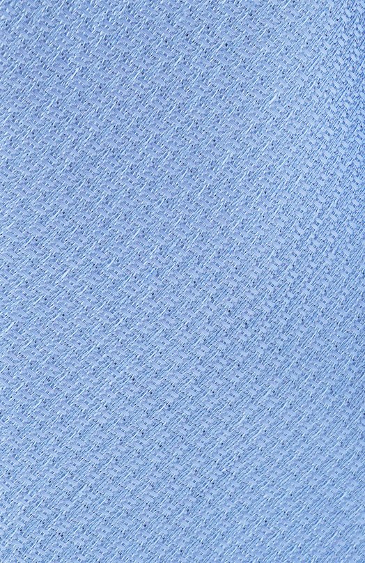 Шелковый галстук Canali 18/HJ04542 Голубой  18/HJ04542 Фото 4