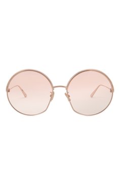 Женские солнцезащитные очки DIOR EYEWEAR светло-розового цвета, арт. EVERDI0R R1U D0F1 | Фото 3 (Тип очков: С/з; Региональные ограничения белый список (Axapta Mercury): Не проставлено; Нос: Не проставлено; Оптика Гендер: оптика-женское; Очки форма: Круглые)