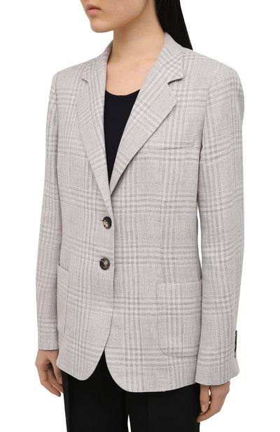 Жакет из льна и шерсти EMPORIO ARMANI, арт. 0NG4ET/02167, фото 3