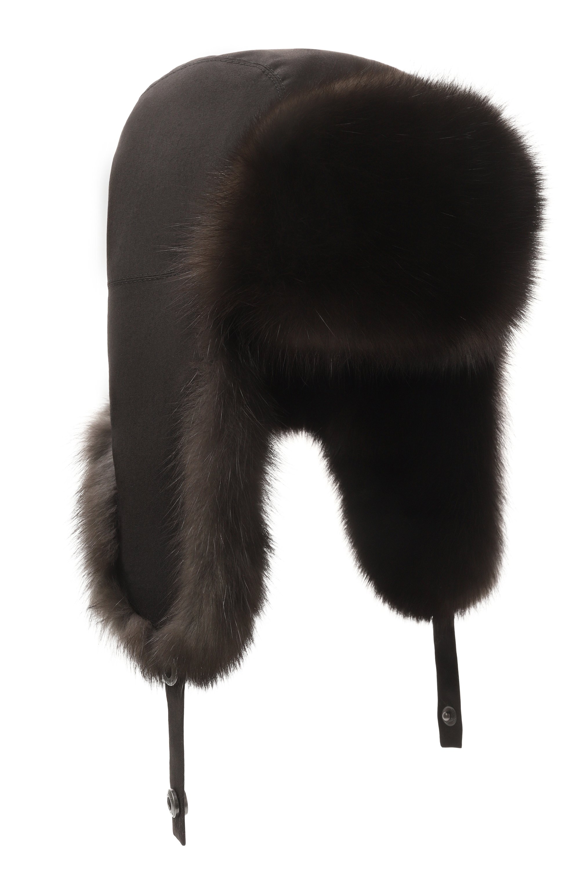 Шапка-ушанка antistorm с мехом соболя BLACK SABLE, арт. BS-MНASW-EB, фото 1