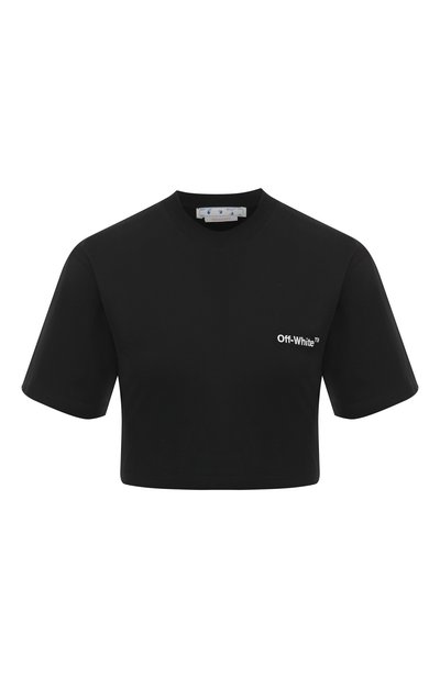 Хлопковая футболка OFF-WHITE, арт. OWAA081C99JER0021001, фото 1