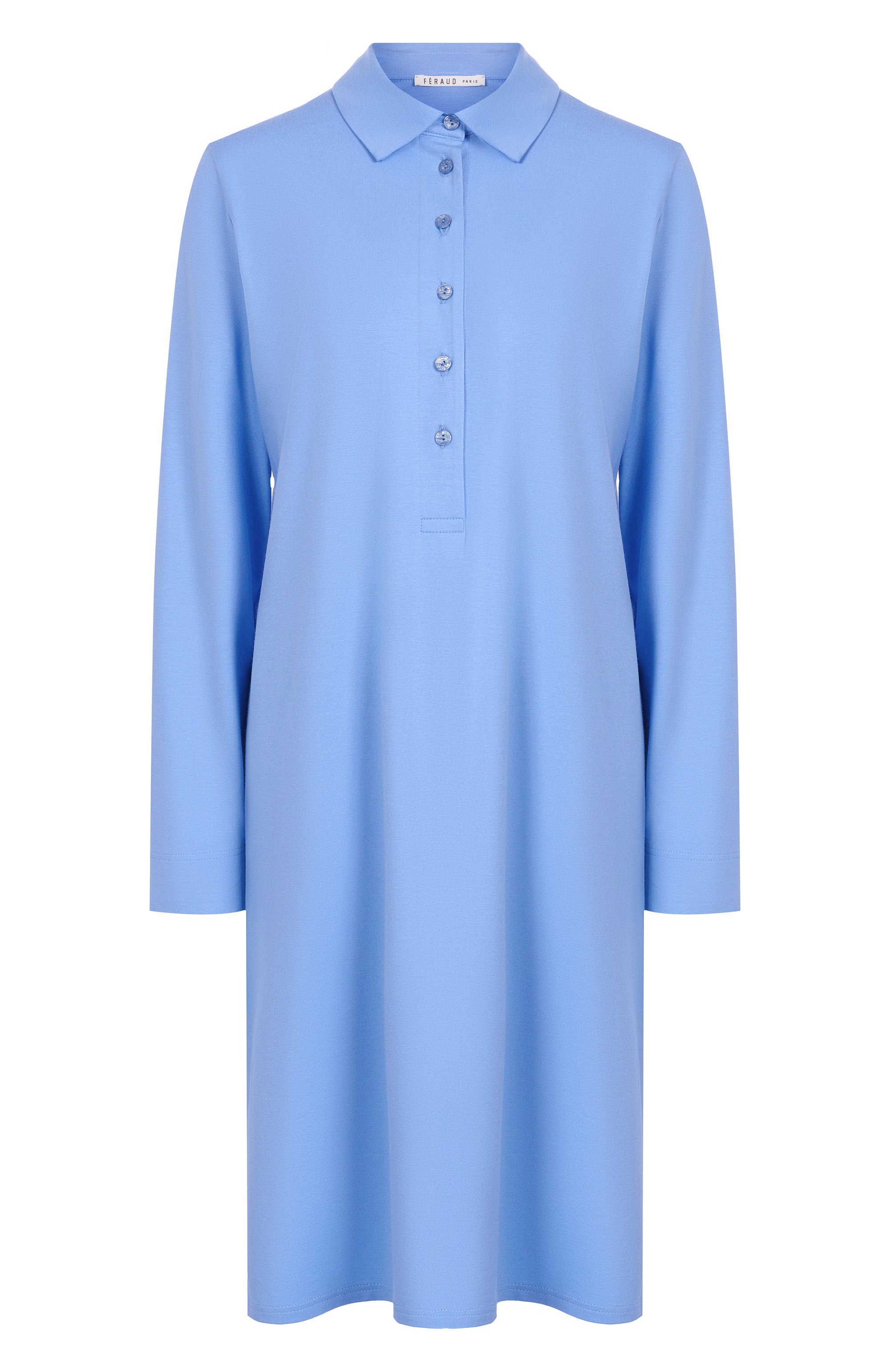 Сорочка FERAUD голубого цвета по цене 30910 руб., арт. 3251281, фото 1 Сорочка FERAUD, арт. 3251281, фото 1