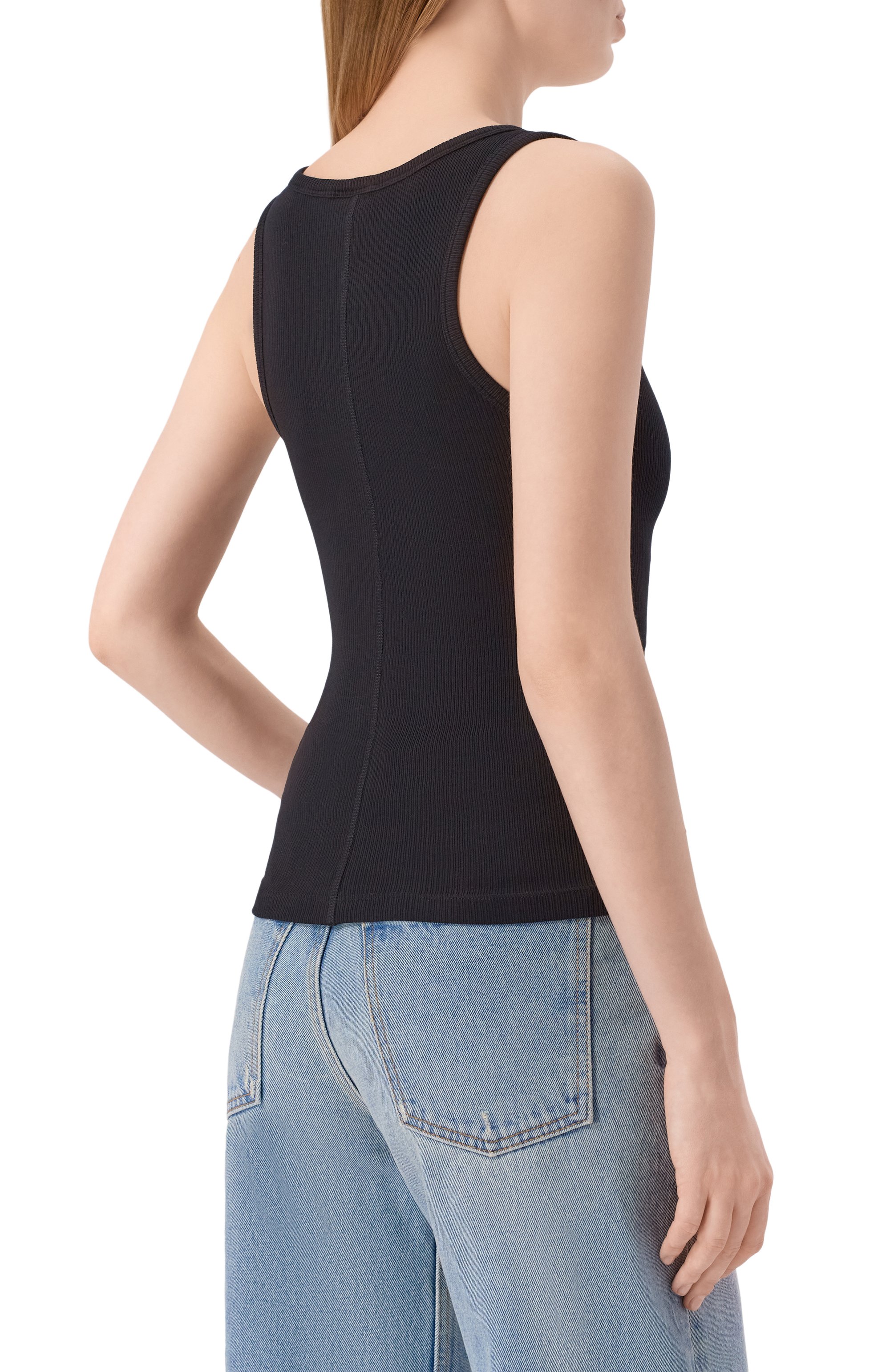 Хлопковая майка COMME DES FUCKDOWN, арт. CFABW01672, фото 4