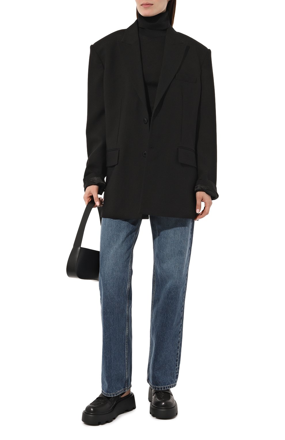 Комбинированные сабо PREMIATA черного цвета по цене 43300 руб., арт. M6482/VANITY, фото 2 Комбинированные сабо PREMIATA, арт. M6482/VANITY, фото 2