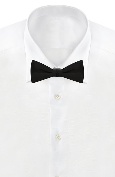 Шелковый галстук-бабочка SAINT LAURENT, арт. 485000/4Y011, фото 2