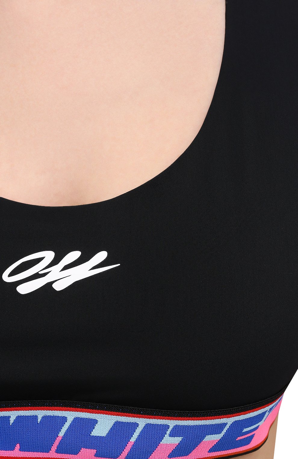 Топ OFF-WHITE черного цвета по цене 25550 руб., арт. 0WV0015R21JER001, фото 5 Топ OFF-WHITE, арт. 0WV0015R21JER001, фото 5