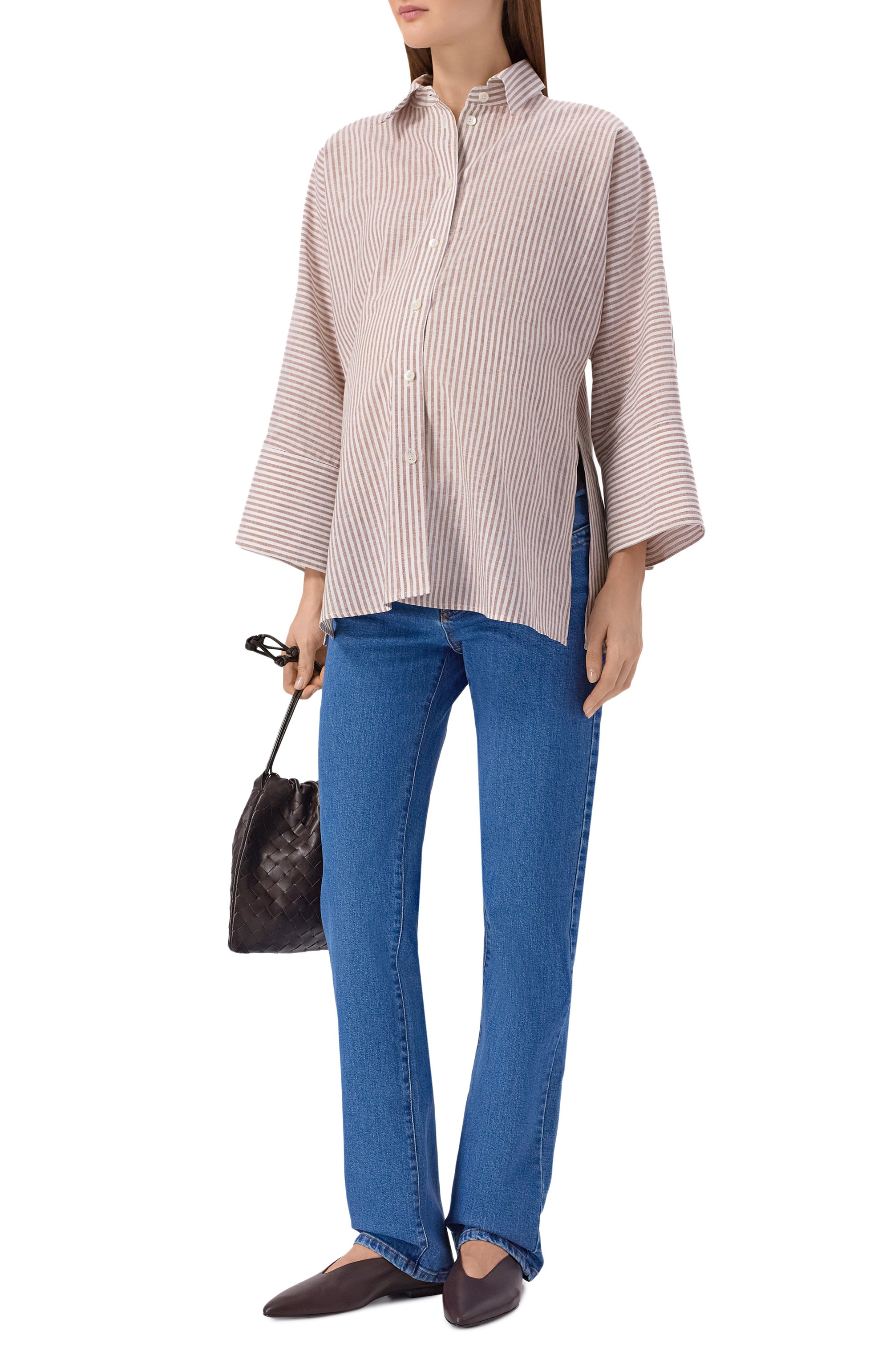 Рубашка изо льна и хлопка PIETRO BRUNELLI, арт. CA2514/LI0028, фото 2