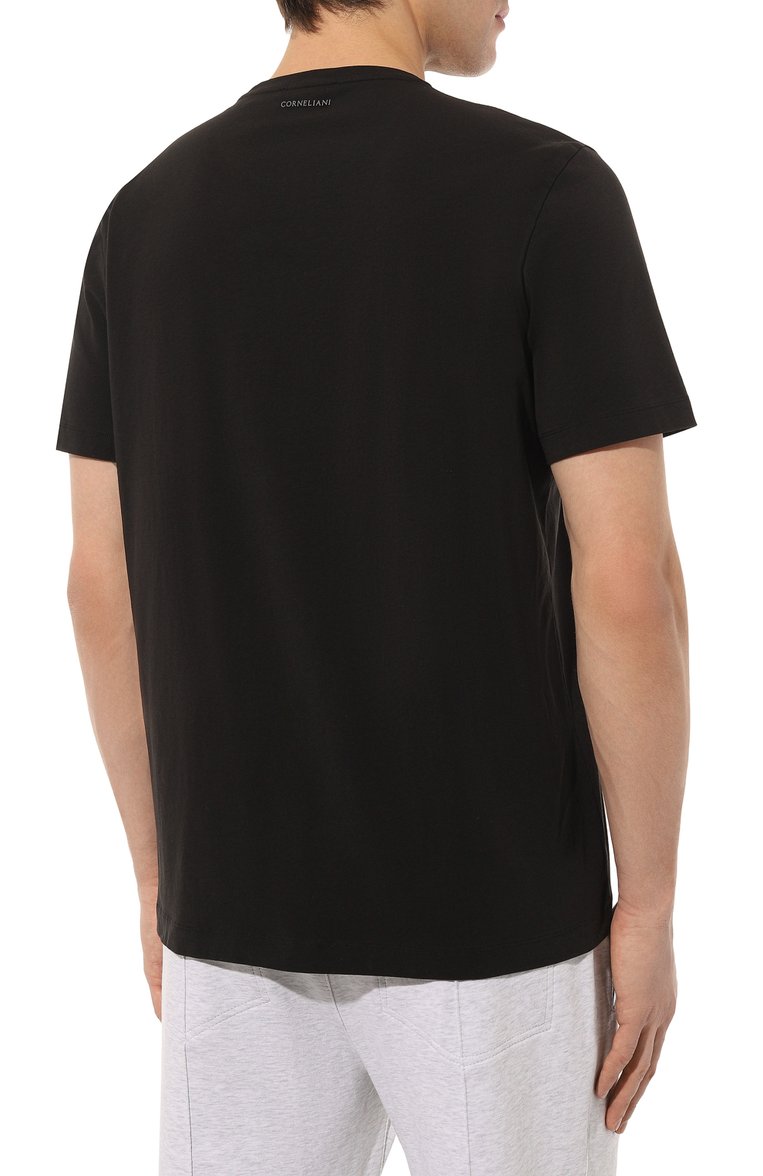 Хлопковая футболка CORNELIANI, арт. 91G579-3125061, фото 4