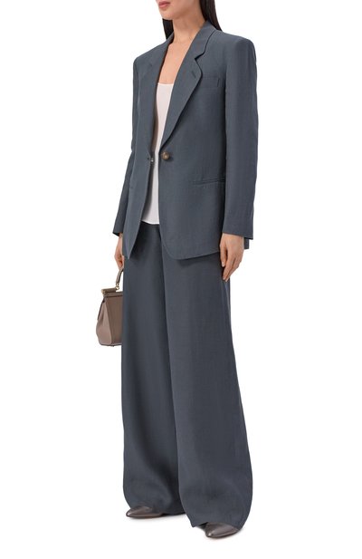 Женские льняные брюки GIORGIO ARMANI, арт. GW002791/TE11126