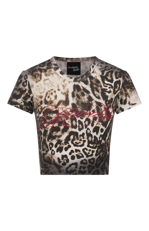 Хлопковый топ Ksubi KXM25TE002 Леопардовый KXM25TE002