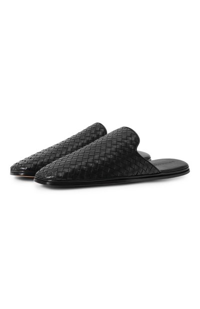 Мужские кожаные сабо palazzo BOTTEGA VENETA, арт. 867804/V2ED0
