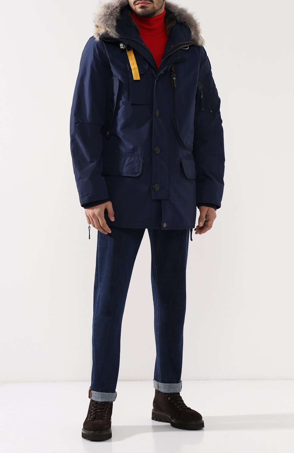 Пуховая парка kodiak с меховой отделкой PARAJUMPERS, арт. MA02/K0DIAK, фото 2