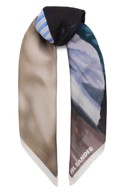 Женский шелковый платок JIL SANDER, арт. J03TF0110/J55124
