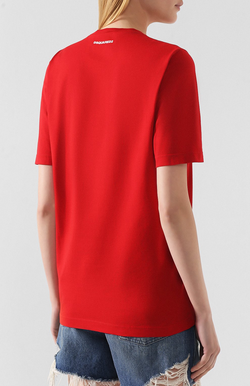 Хлопковая футболка DSQUARED2, арт. S75GD0040/S22427, фото 4