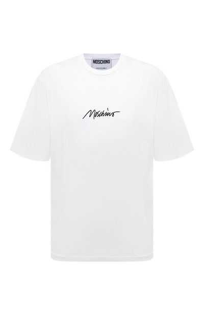Мужская хлопковая футболка MOSCHINO, арт. A0735/0241