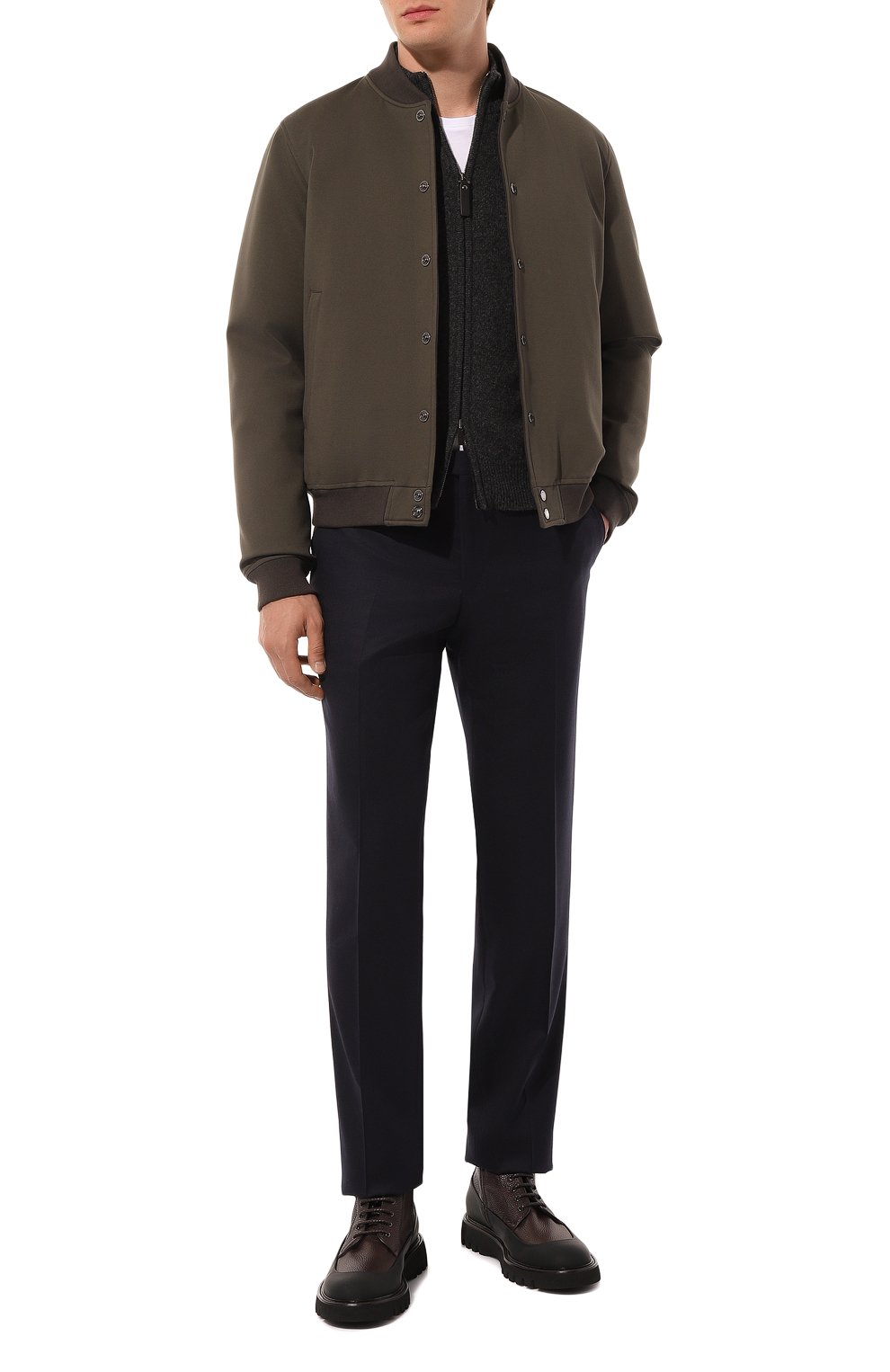 Кардиган из шерсти и кашемира CANALI, арт. C0022/MK02164, фото 2