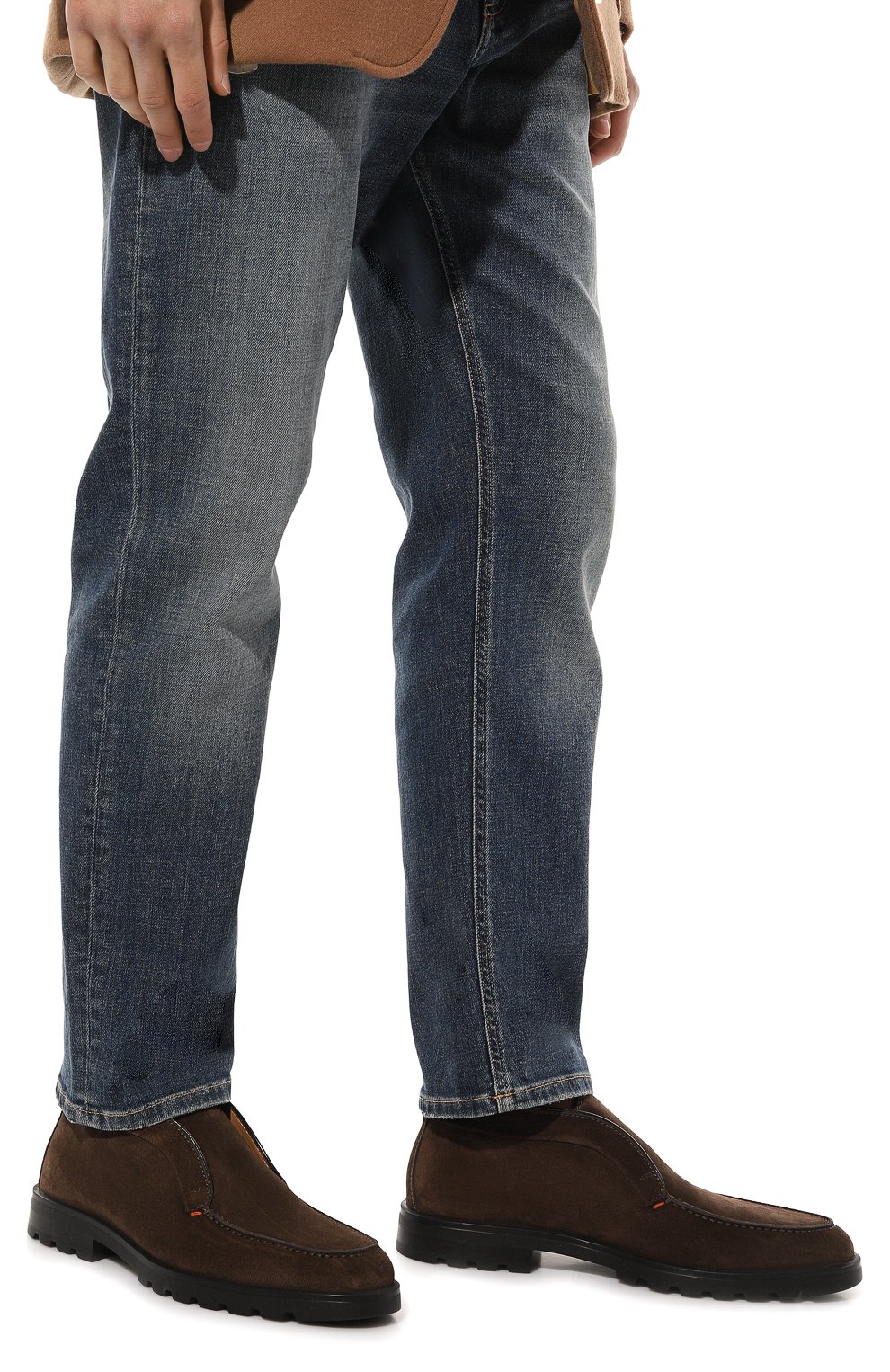 Замшевые ботинки detroit SANTONI, арт. MGDG17823NE0BSU0, фото 3