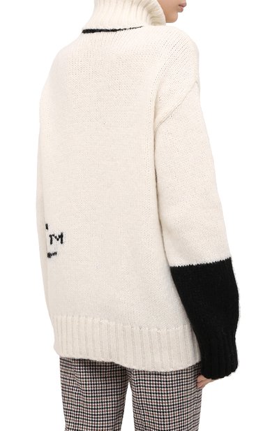Свитер OFF-WHITE белого цвета по цене 65400 руб., арт. 0WHF008E20KNI0010110, фото 4 Свитер OFF-WHITE, арт. 0WHF008E20KNI0010110, фото 4