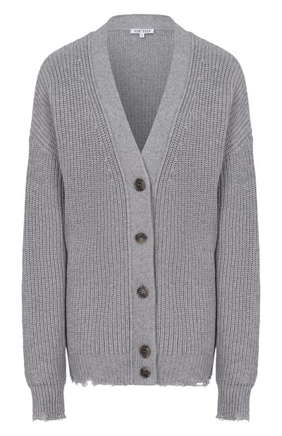 Женский кардиган из хлопка и шерсти ADDICTED, арт. AD029