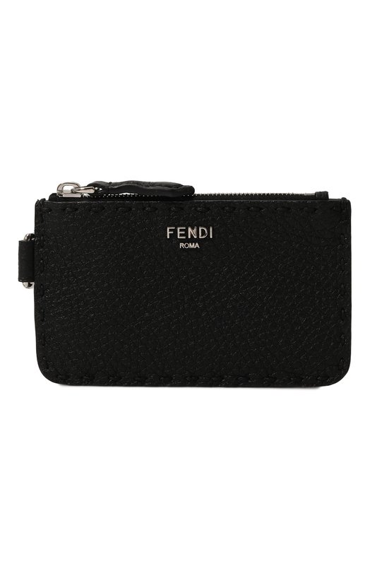 фото Кожаный футляр для кредитных карт fendi