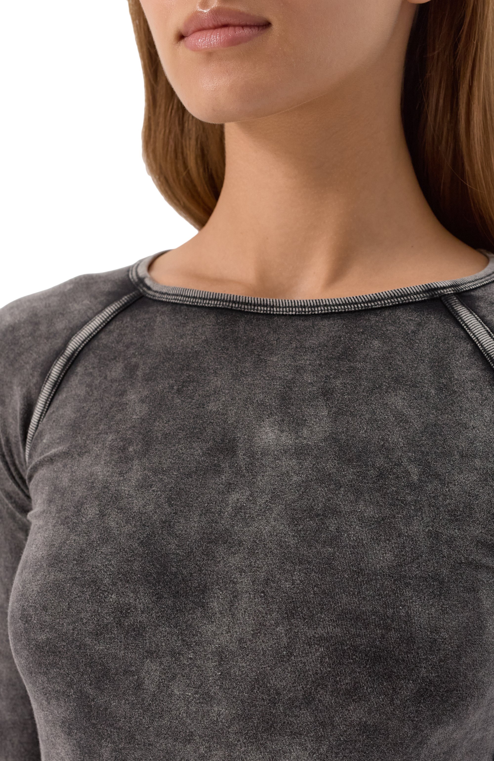 Хлопковый лонгслив DIESEL, арт. A17544/0SHAN, фото 5