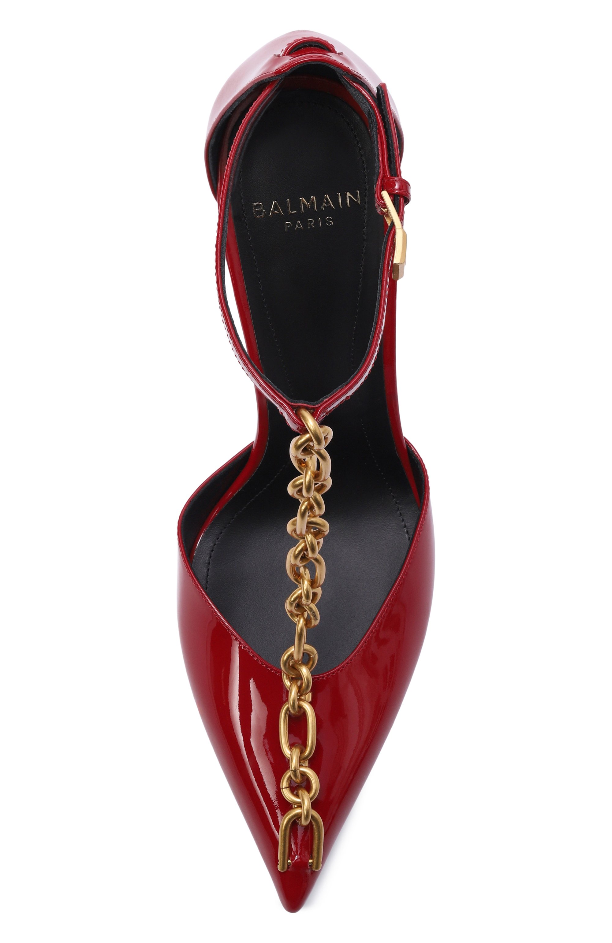 Кожаные туфли sync 95 BALMAIN, арт. FN1UA152/LPAT, фото 6
