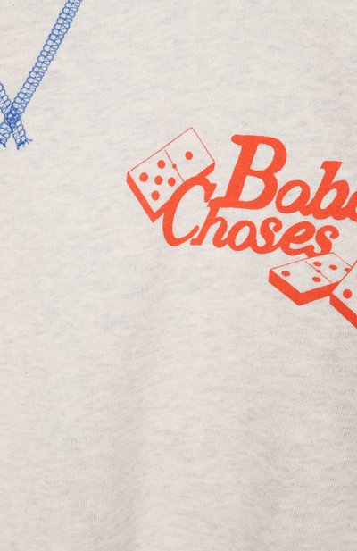 Хлопковый свитшот BOBO CHOSES светло-бежевого цвета по цене 10550 руб., арт. B225AC043, фото 3 Хлопковый свитшот BOBO CHOSES, арт. B225AC043, фото 3