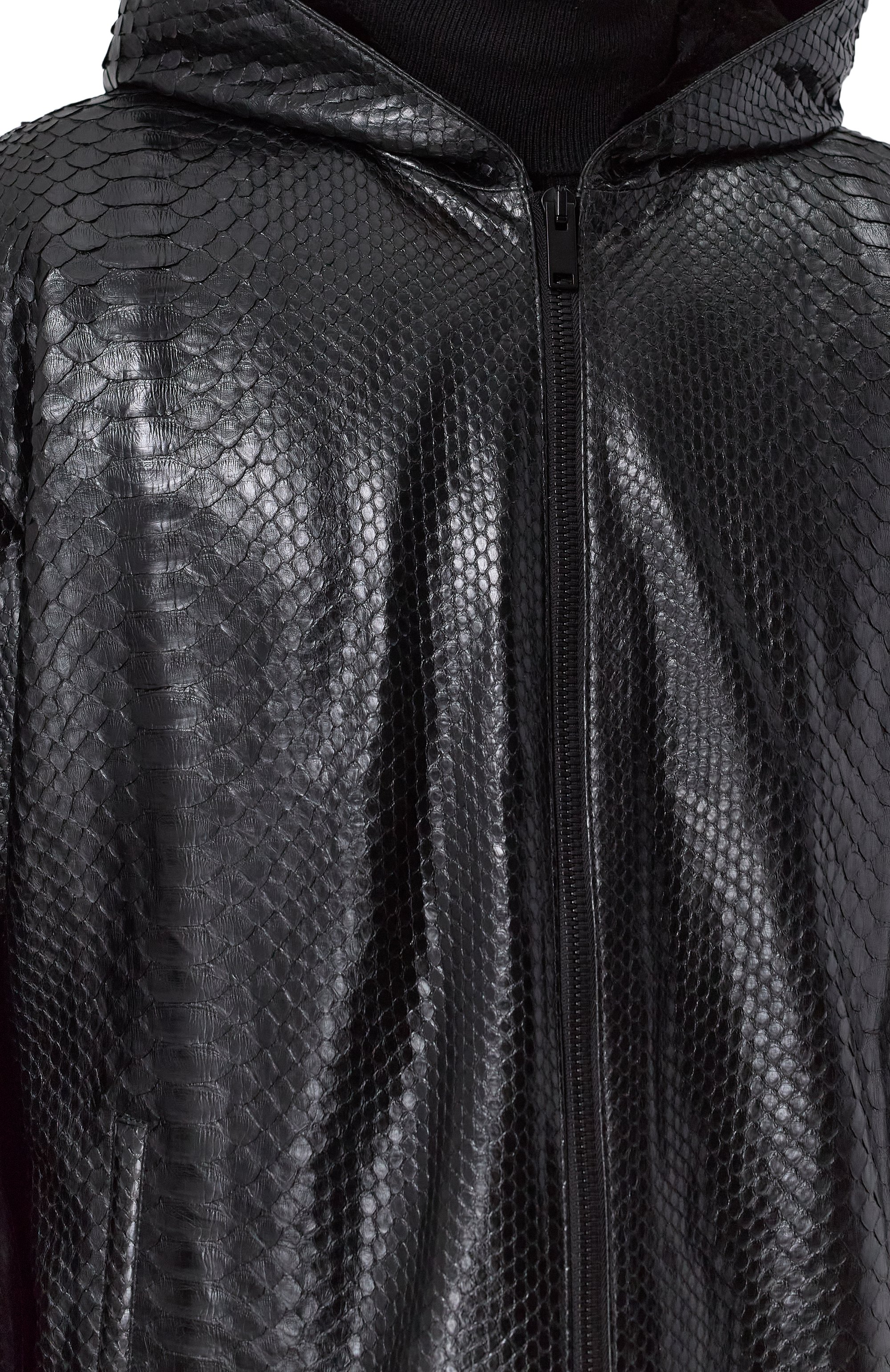 Куртка из кожи питона с подкладкой из норки MVST, арт. FEXECK-ES4455-1V, фото 5