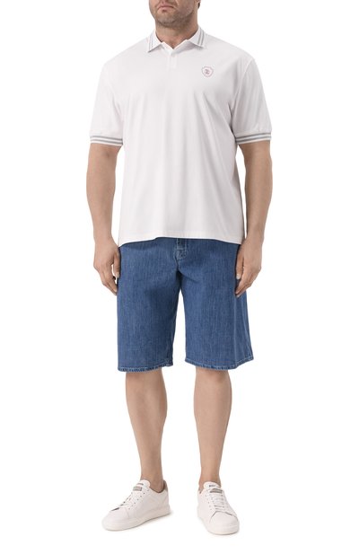 Хлопковое поло BRUNELLO CUCINELLI, арт. M0B133940W, фото 2