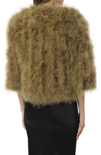 Жакет с отделкой перьями YVES SALOMON, арт. 8EYV29454PLUX, фото 4