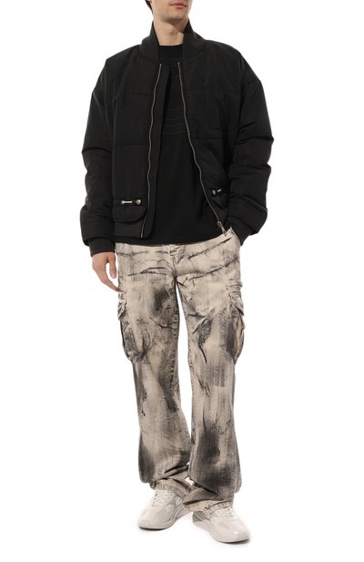 Хлопковая футболка DIESEL, арт. A09889/0BVFW, фото 2